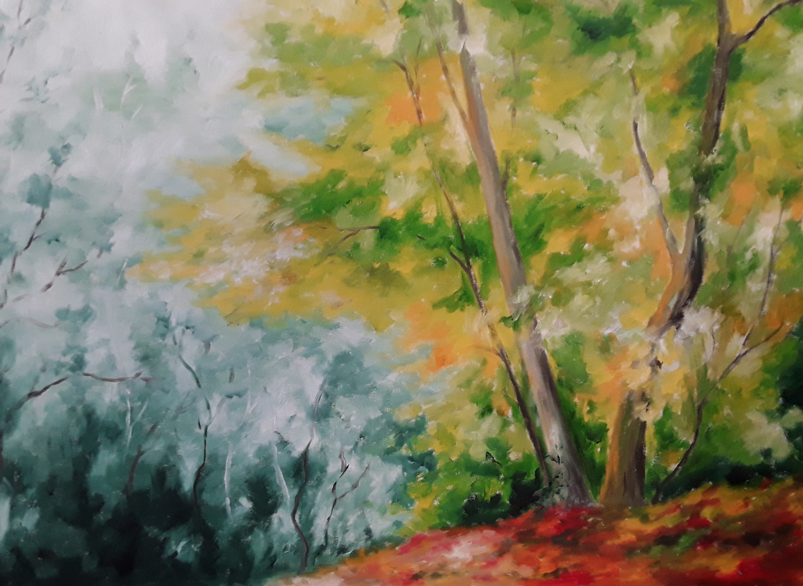 Hochsommer 60x80 Öl a. Lwd. 2019